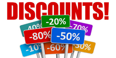 Discounts and Bonuses